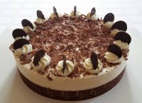  Birnen- Nugatmousse Torte